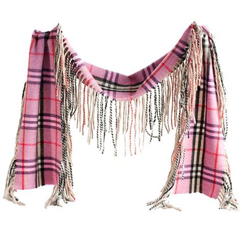 burberry happy fringe scarf|Burberry Check Happy Cashmere Scarf .